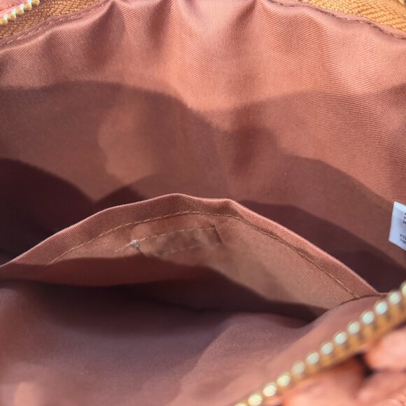 A New Day: Seagrass Terra Cotta Orange Clutch/Wristlet - Picture 11 of 11